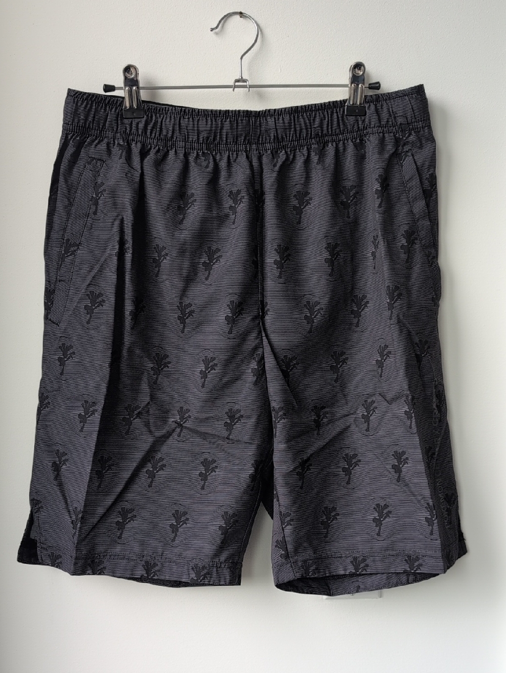Black Pokemon Craft Elastic Waist Shorts